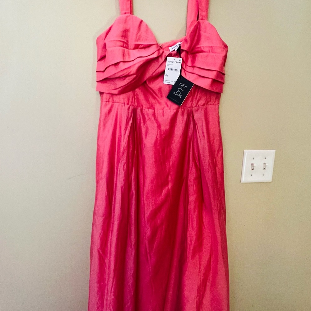 Nordstrom Coral Sleeveless Dress